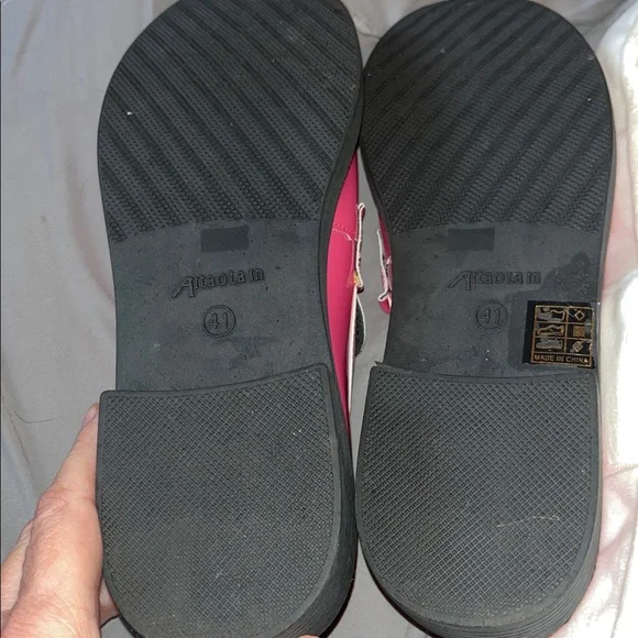 Pink Patent Leather Loafers - Picture 4 of 8